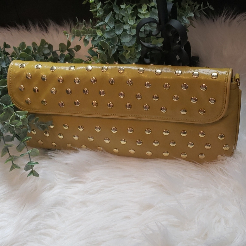 Women Clutch Bag with Rivets